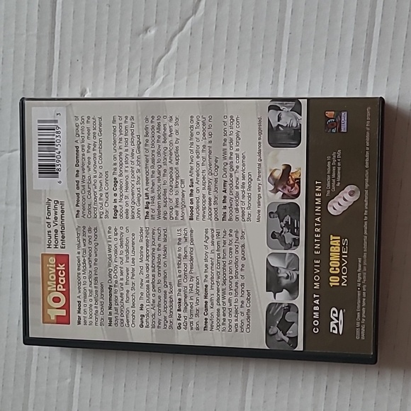 Combat - 10 Movie Pack (DVD, 2005, 4-Disc Set) - Picture 2 of 5
